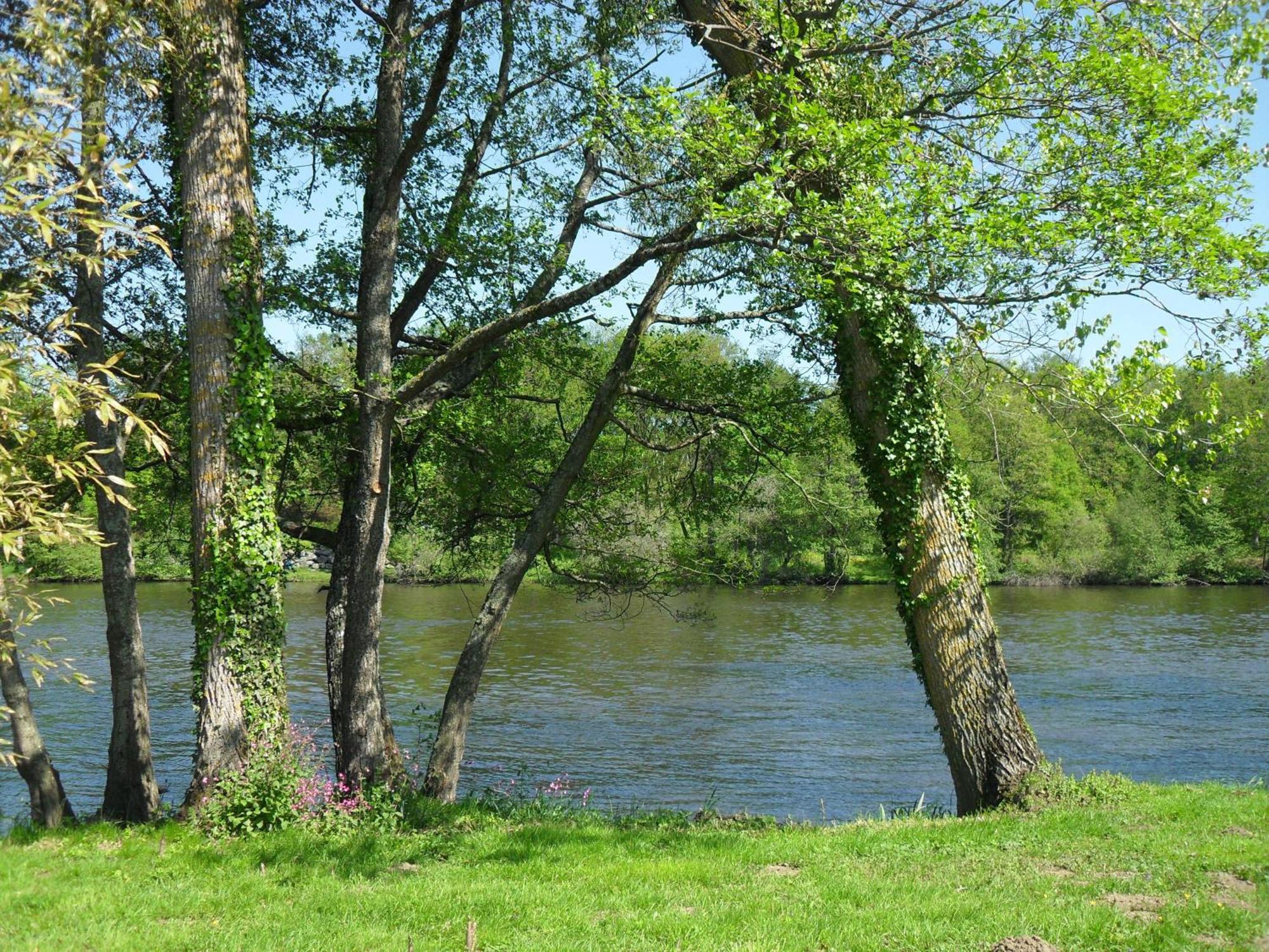 Logis Hotel Val De Vienne Le Vigeant Dış mekan fotoğraf